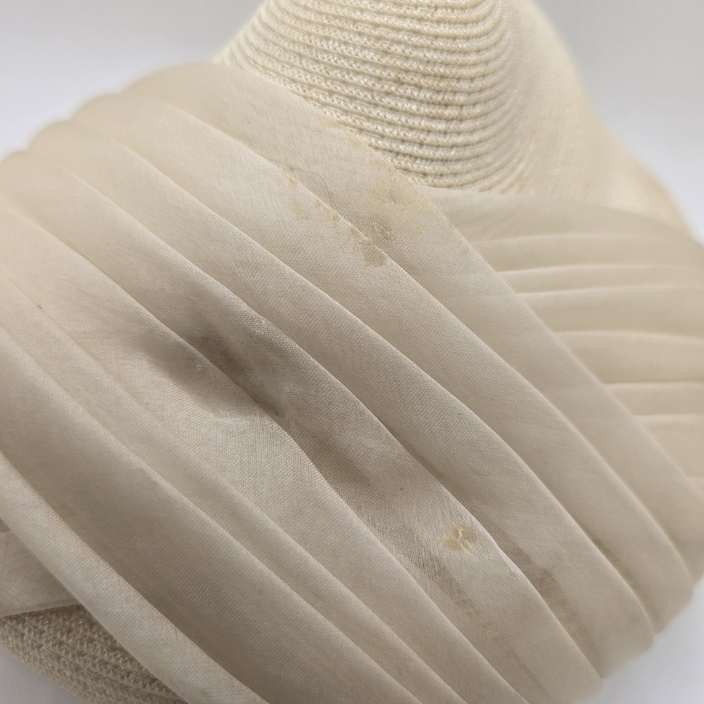 Vintage 60s ‎ Shell Style And Lace Dainty  HAT Loveman's of Alabama - Picture 13 of 14